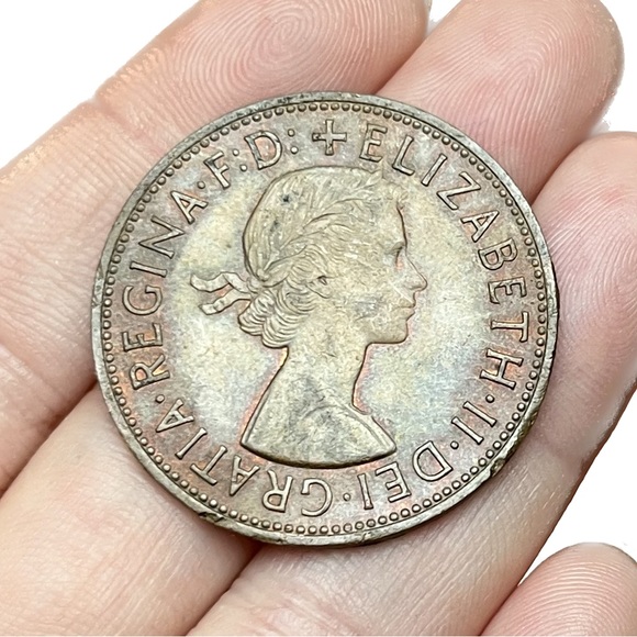 🎈$5 add on - 1963 ONE PENNY - Elizabeth II - Picture 2 of 5